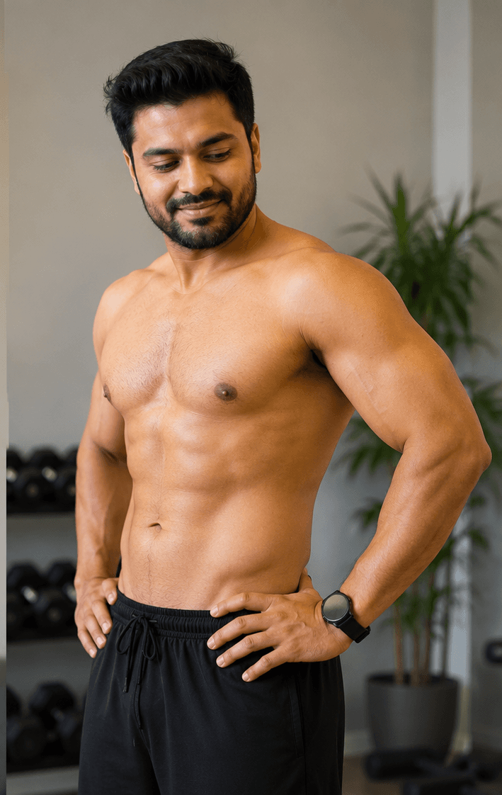 Fat loss treatment result model